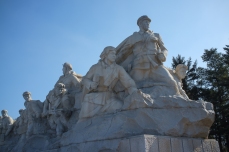 Statues at Revolutionary Martyrs’ Cemetery